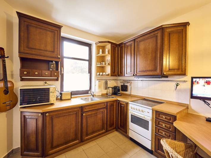 Ferienwohnung für 4 Personen, mit Balkon und Garten in Harrachov