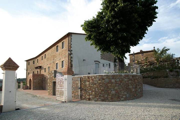 Chambre d’hôte pour 2 personnes, avec Terrasse ainsi que Jardin et Vue à Lamporecchio