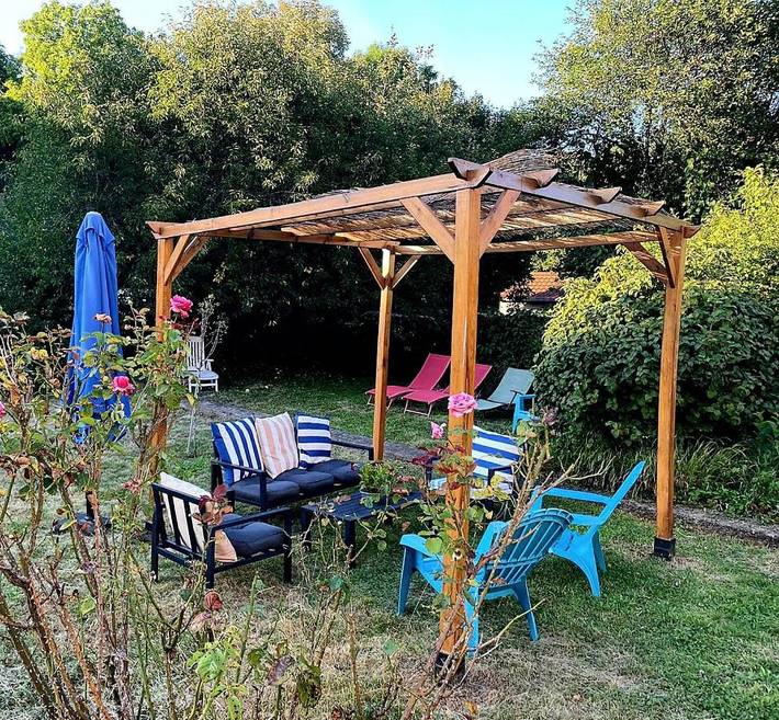 Maison de vacances pour 8 personnes, avec jardin et vue, animaux acceptés à Besançon