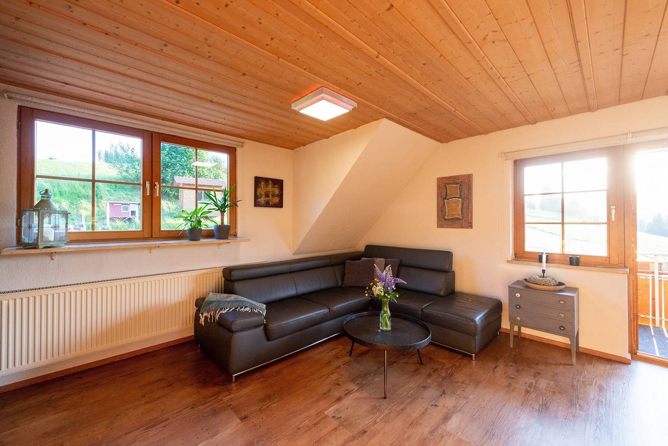 Ganze Wohnung, Ferienwohnung 'Wälderliebe' mit Bergblick, Gemeinschaftsgarten und Wi-Fi in Lenzkirch, Südschwarzwald