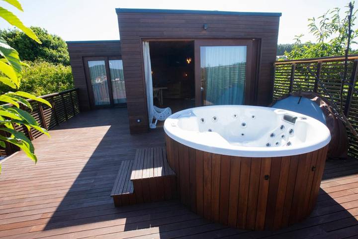 Camping für 3 Personen, mit Whirlpool und Pool sowie Garten in Galicien - 3