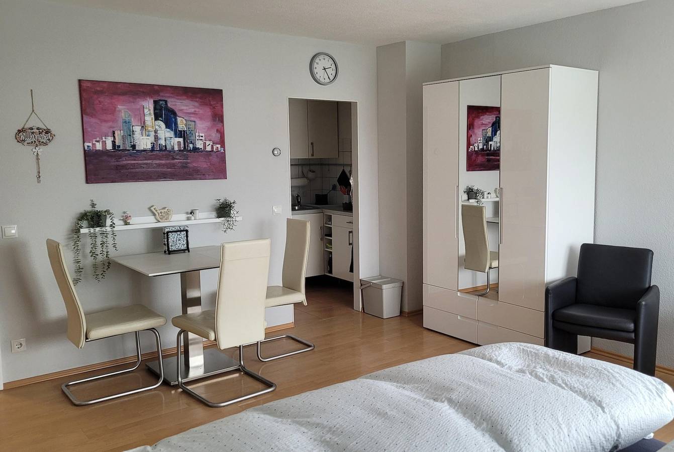 Ganze Ferienwohnung, Appartement/Fewo, Dusche, Wc, Nichtraucher in Bad Dürkheim, Pfälzer Rheinebene