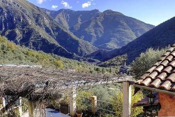 Gîte pour 3 personnes, animaux acceptés à Breil-sur-Roya