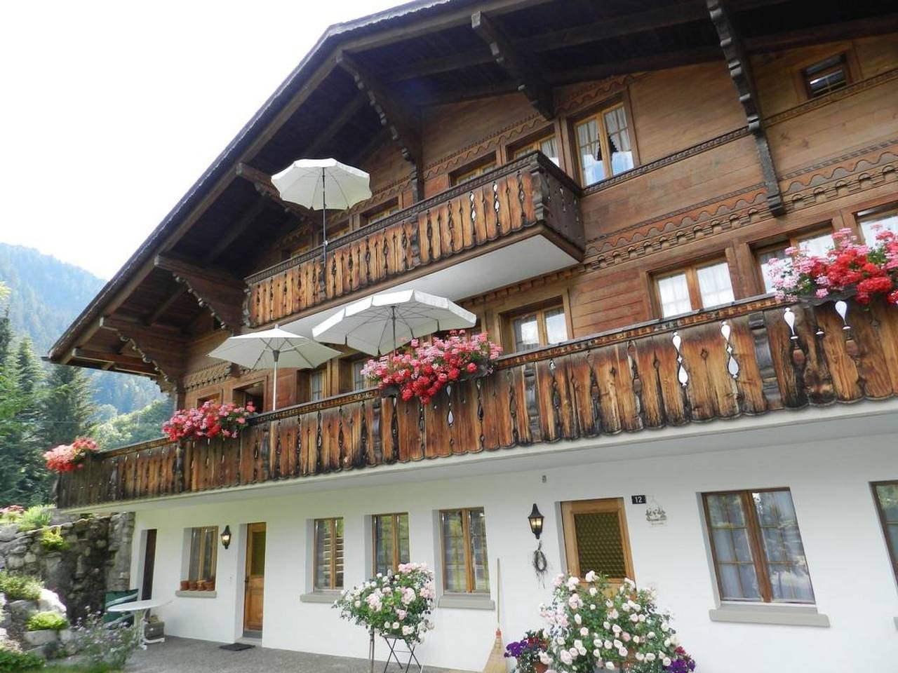 Ganze Wohnung, Abendrot in Saanenmöser, Saanen