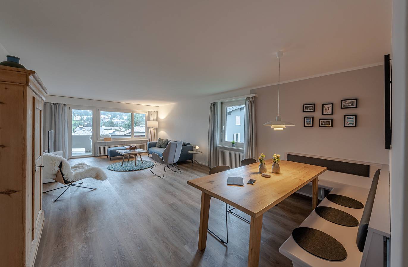 Ganze Ferienwohnung, Quadra 316 - Schön renovierte 3.5 Zimmer Ferienwohnung (85m2) in Flims-Dorf, Flims