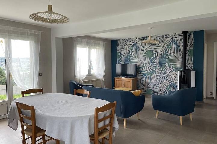 Maison de vacances pour 6 personnes, avec terrasse et jardin, animaux acceptés - 1