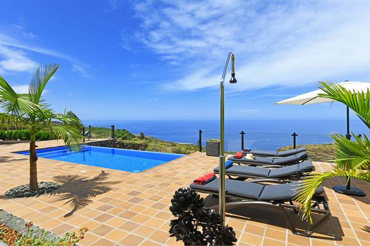 Casa de vacaciones para 4 personas, con Terraza además de Jardín y Vistas al lago en La Palma - 4