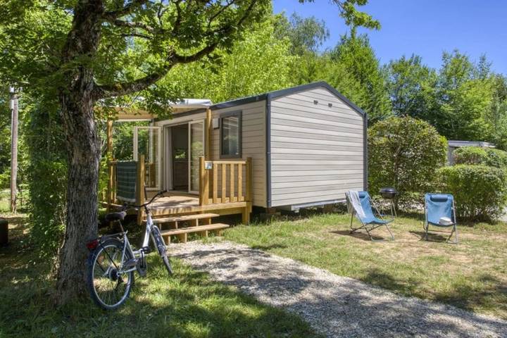 Mobil home pour 2 personnes, avec bassin pour enfant à Groléjac - 4
