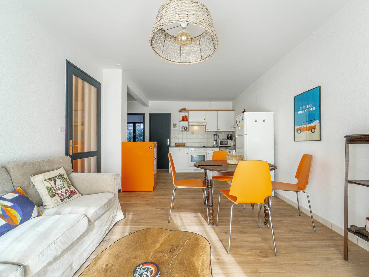 Ganze Wohnung, Mimizan Strand T2 mit Terrasse und Parkplatz in der Nähe des Ozeans in Mimizan, Côte d’Argent