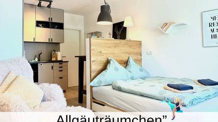 Ferienwohnung für 2 Personen, mit Terrasse und Ausblick in Scheidegg