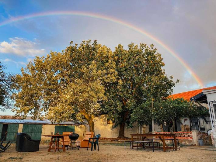 Gîte pour 3 personnes, avec jardin ainsi que piscine et vue à Montijo - 4