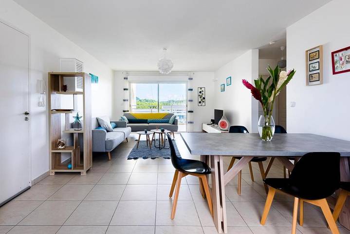 Gîte pour 5 personnes, avec balcon et vue dans Office De Tourisme Du Marin - 2