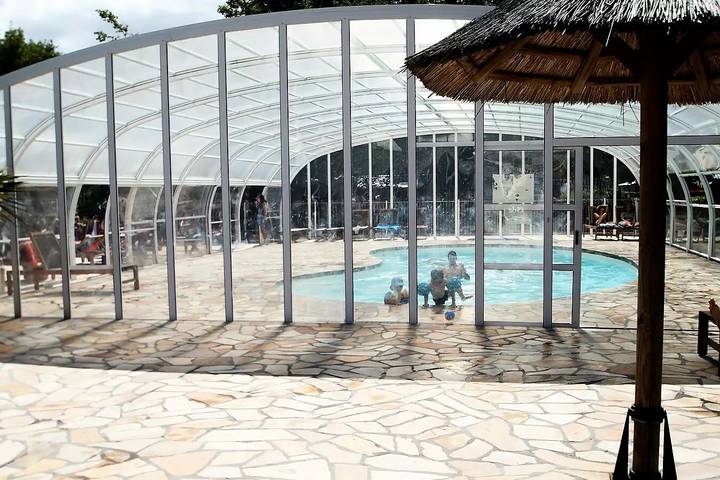 Camping für 6 Personen, mit Terrasse und Pool in Aquitanien - 2