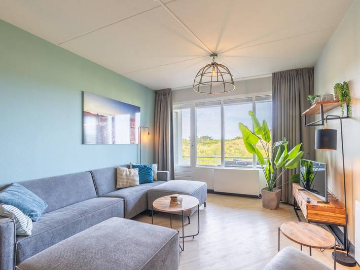 Ferienwohnung für 2 Personen, mit Balkon und Terrasse sowie Sauna auf Texel