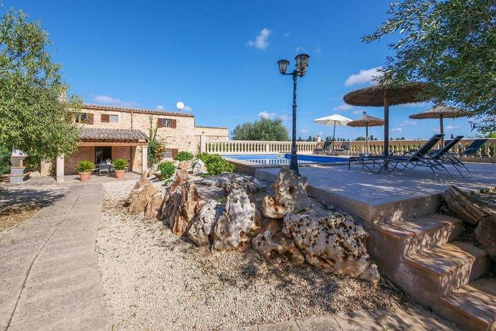 Finca für 6 Personen, mit Garten und Balkon in Porreres - 4