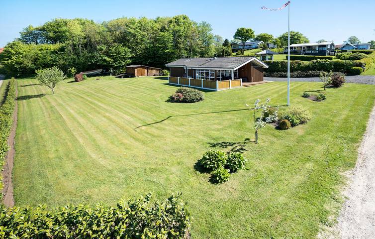 Ferienhaus für 6 Personen mit Terrasse in Hjarbæk, Limfjord in Westjütland