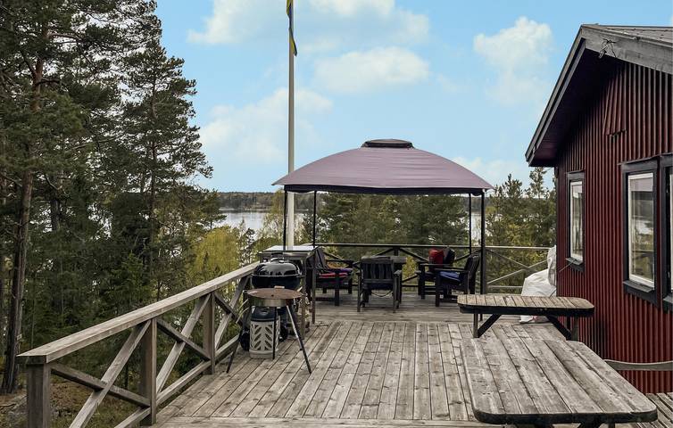 Ferienhaus für 6 Personen mit Terrasse in Stockholmer Schärengarten