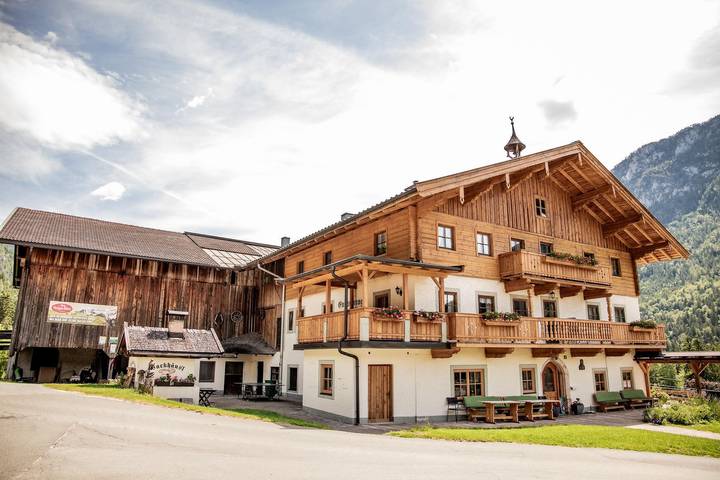 Ferienwohnung für 6 Personen, mit Balkon und Terrasse sowie Garten in Unken