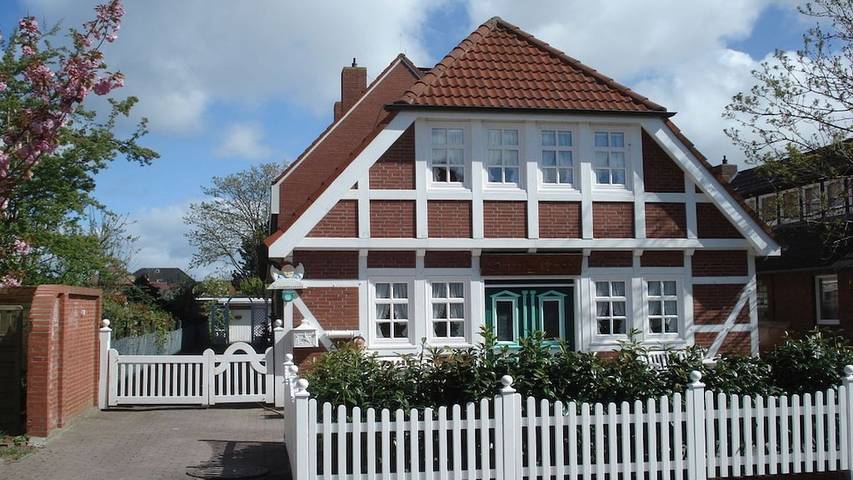 Ferienhaus für 2 Personen, mit Garten und Sauna sowie Balkon auf Borkum
