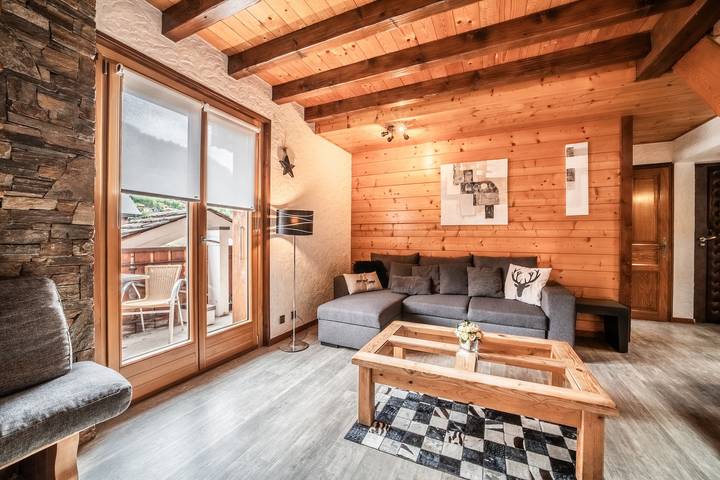 Location de vacances pour 6 personnes, avec balcon, adapté aux familles à Morzine