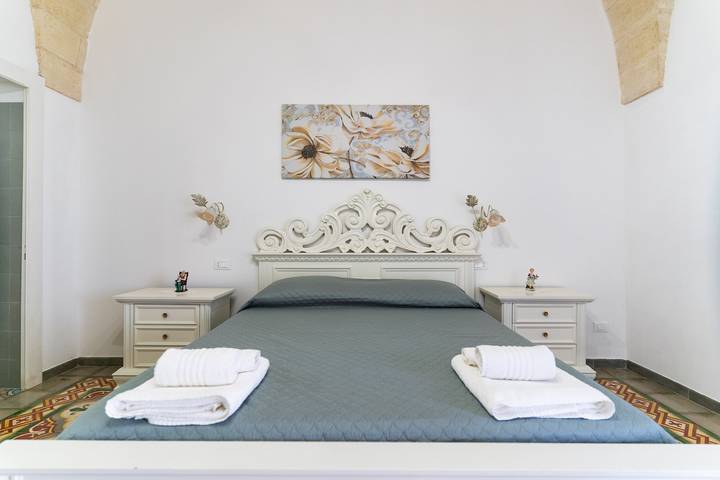 Hel lejlighed, Apartment 'Bilocale' with Private Terrace and Air Conditioning in Giurdignano, Lecce-provinsen