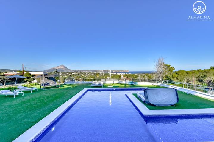 Chalet para 10 personas, con vistas al mar además de sauna y jardín, Se admiten mascotas en Comunidad Valenciana - 3