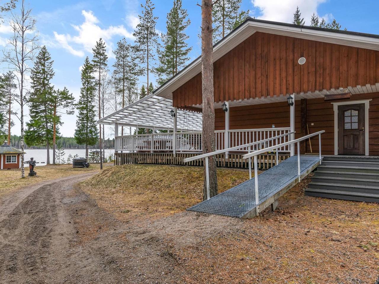 Louhuranta in Karstula, Westfinnland