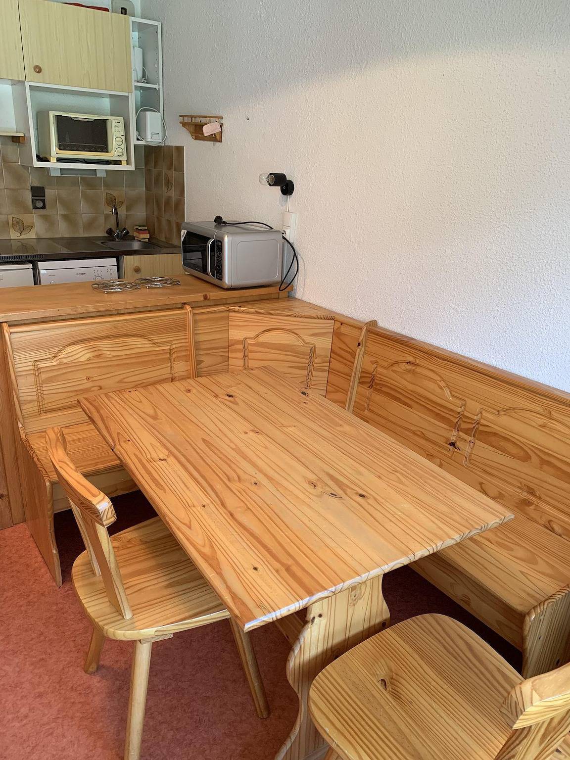 Estudio entero, Les Hauts de Planchamp - Dryades - Estudio -espacio montaña- para 4 personas (D12Bcl) in Champagny-en-Vanoise, Parque Nacional de Vanoise