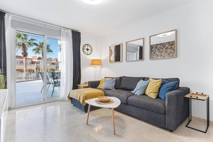 Appartement entier, Sungolfbeach El Girasol in Orihuela, Costa Blanca