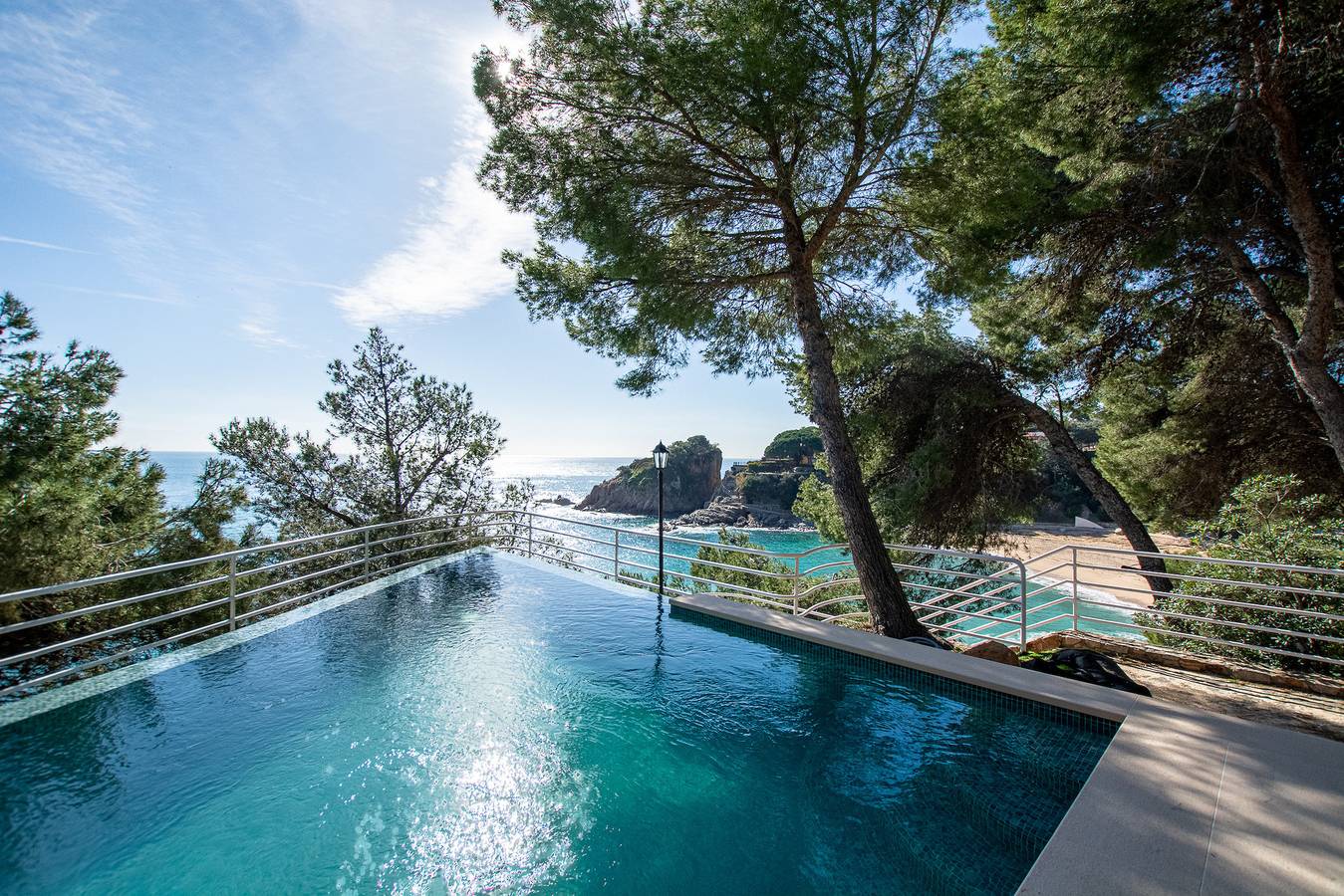 Villa Bay View in Cala San Francisco, Blanes