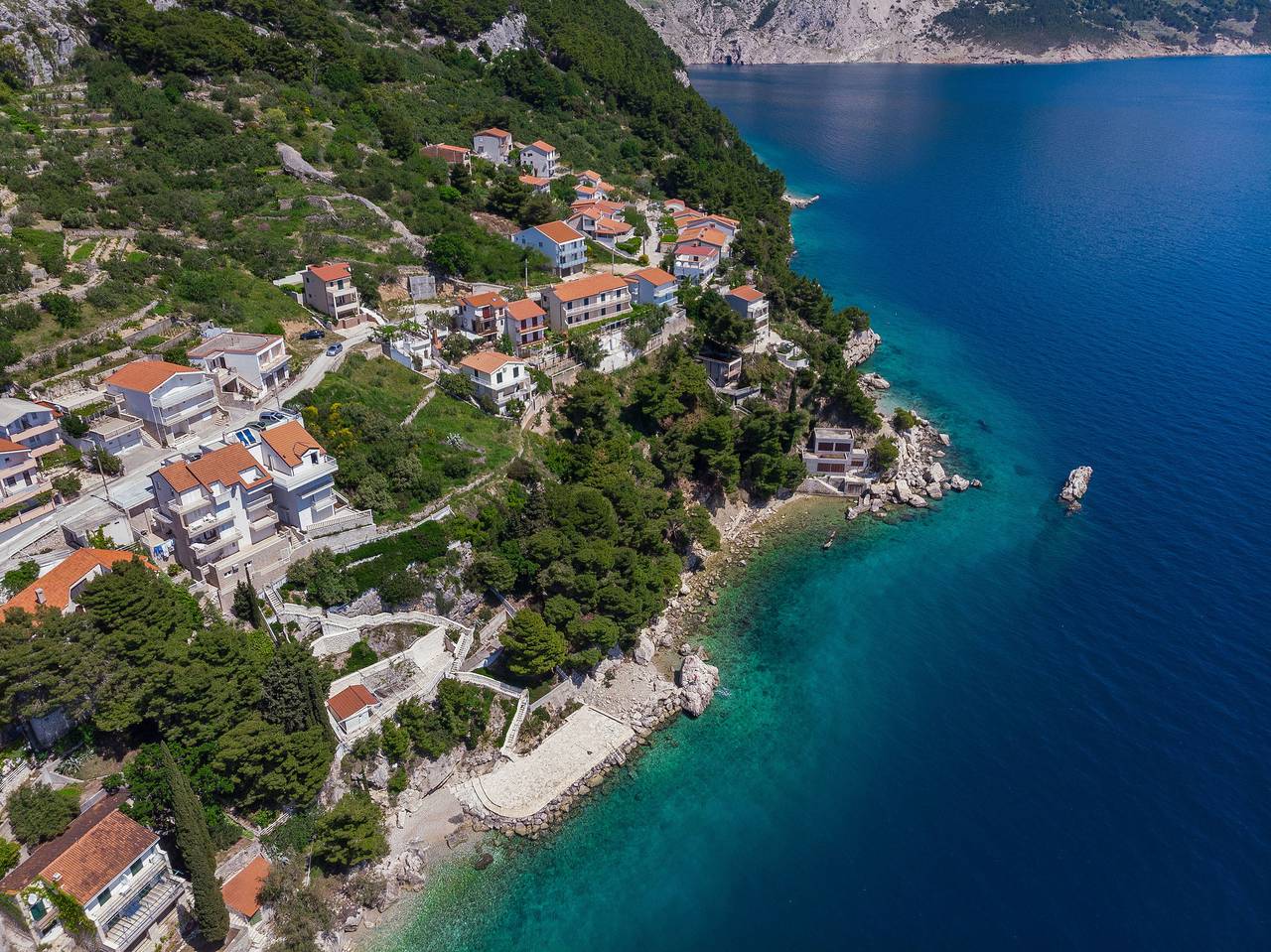 Cały apartament, Apartments Danolic 2 in Pisak, Żupania splicko-dalmatyńska