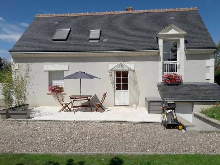 Maison de vacances pour 3 personnes, avec jardin