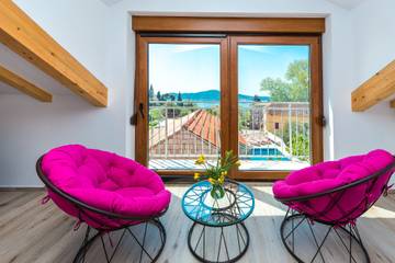 Villa Con Piscina per 8 Persone in Brsecine, Grad Dubrovnik, Foto 4