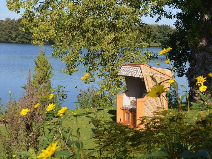 Reetdachkate auf Gestüt Schierensee - Fischerkate in Grebin, Südliche Ostseeküste