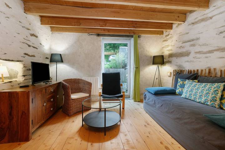 Ferienhaus 'Gite Au Val De Vilaine' mit privater Terrasse, Garten und Wlan in Saint-Dolay, Vannes und Umgebung