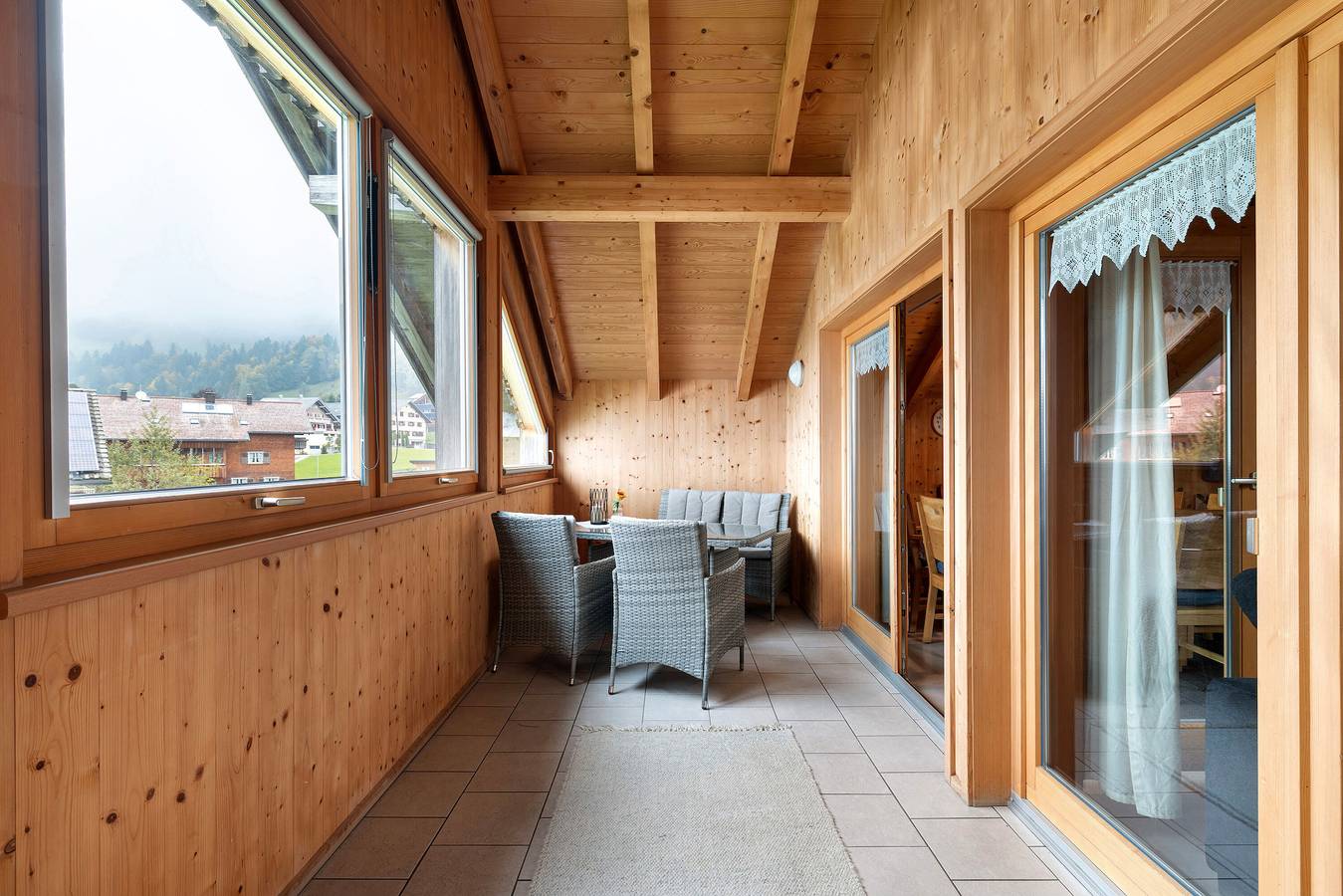 Ganze Wohnung, Ferienwohnung 'Evi' mit Bergblick, Gemeinschaftsgarten und Wlan in Sibratsgfäll, Bregenzerwald