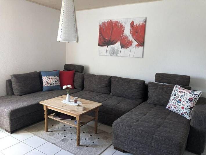 Ferienwohnung für 8 Personen, mit Terrasse in Geierlay Hängeseilbrücke