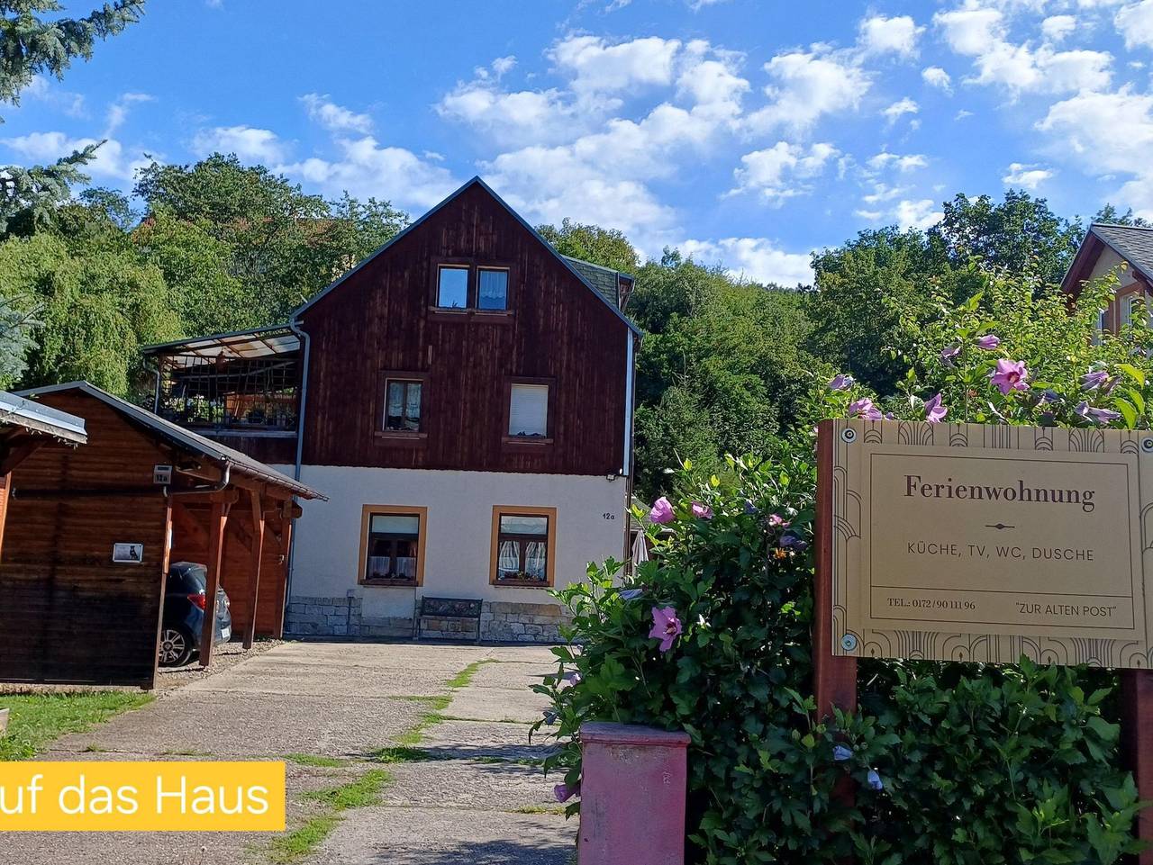 Ganze Ferienwohnung, Ferienwohnung "Zur alten Post" - Ferienwohnung, kombinierter Wohn-/Schlafraum in Pirna, Elbsandsteingebirge