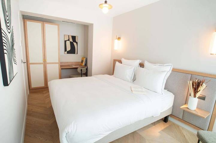 Gîte pour 4 personnes, avec balcon dans Theatre Edouard Vii Paris