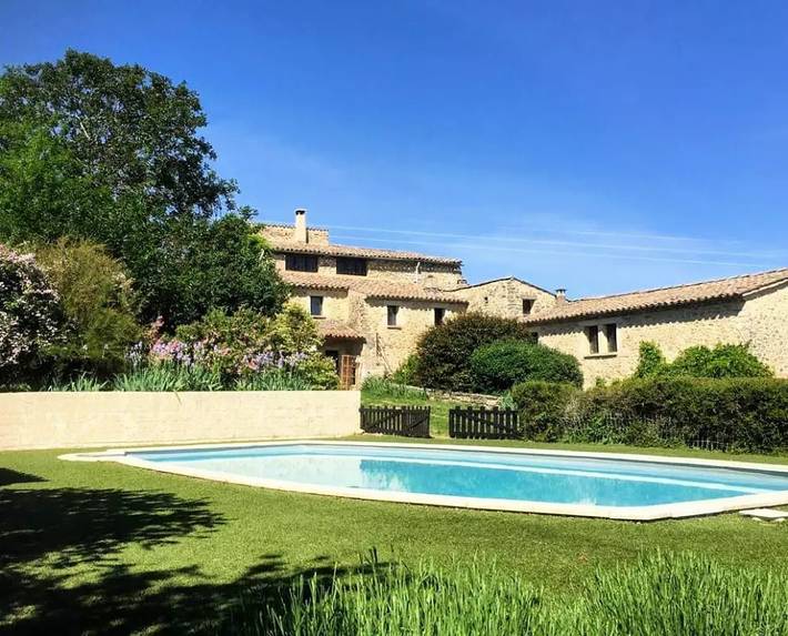 Maison de vacances pour 12 personnes, avec piscine et jardin à Forcalquier