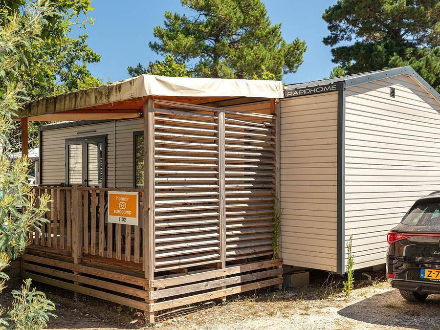 Camping Le Lac des Vieilles Forges - Mobilheim 4 personen - Mobilheim | Comfort | 2 Zi. | 4 Pers. | Erhöhte Terrasse | Klim. in Les Mazures, Regionaler Naturpark Ardennen
