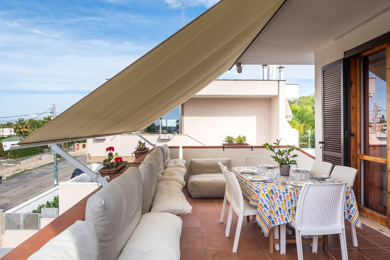 Villa „Vacanze Serene“ mit Meerblick, Wlan und Klimaanlage in Nardò, Nardò (gemeinde)