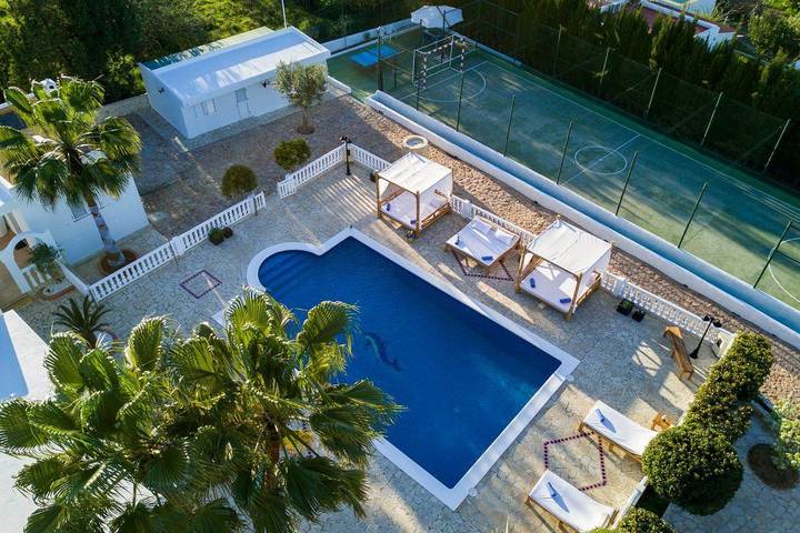 Casa rural para 10 personas, con jardín y terraza en San Rafael de Sa Creu - 4