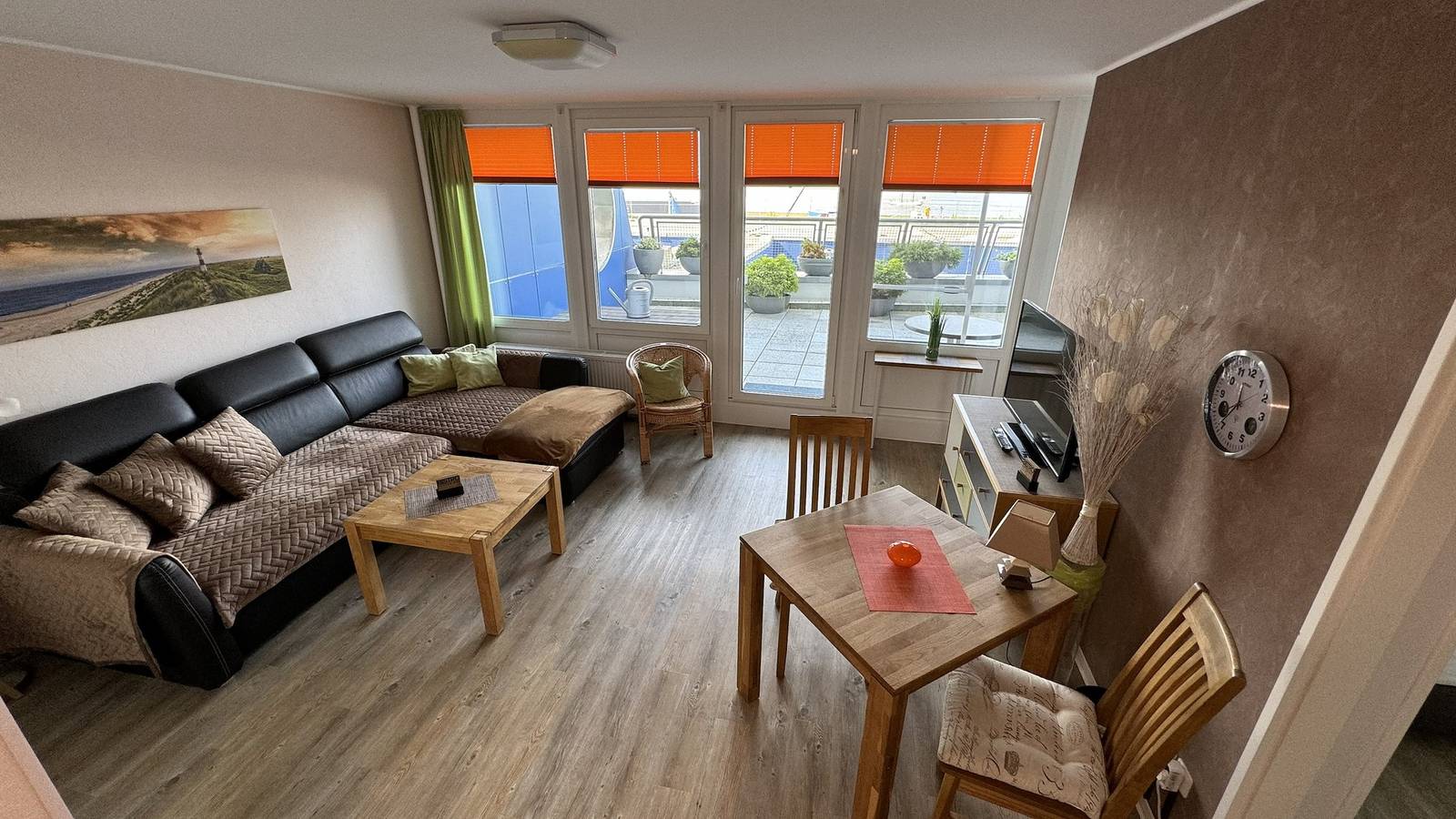 Apartamento vacacional entero, Apartamento de vacaciones para 2 personas con terraza in Bremerhaven-Mitte, Bremerhaven