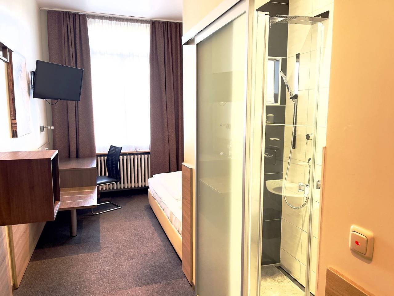 Hotel Central - Einzelzimmer Standard in Bamberg, Fränkisches Weinland