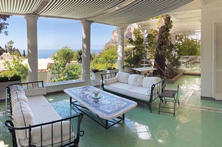 Villa per 8 persone, con Balcone e Terrazza nonché Giardino a Capri