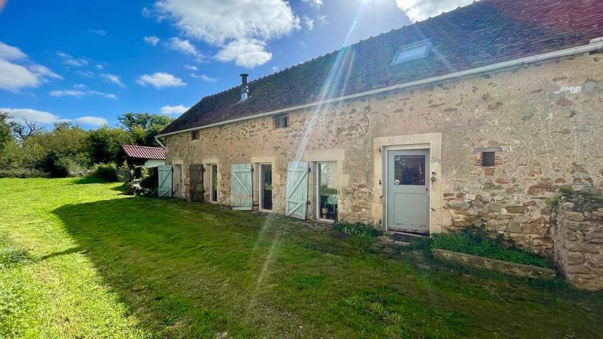 Maison de vacances pour 4 personnes, avec terrasse ainsi que jardin et vue, animaux acceptés