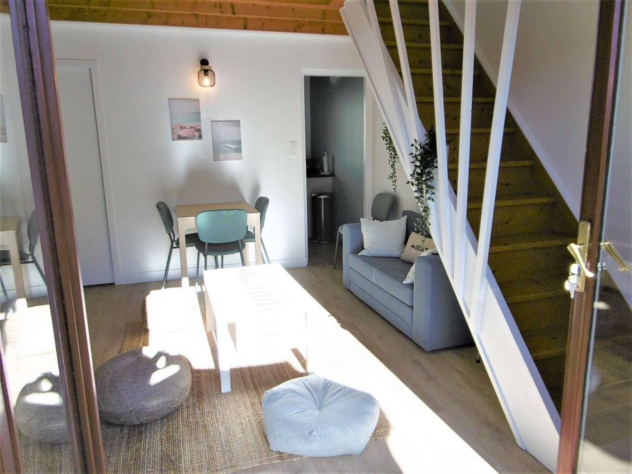 Appartement de vacances entier, Maisonnette 4 personnes à 200 m de la plage  wifi in Sarzeau, Côte des Mégalithes