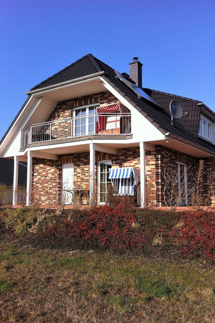 Ferienwohnung für 4 Personen, mit Terrasse und Garten sowie Sauna in Dranske