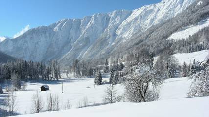Ferienwohnung für 4 Personen, mit Garten und Ausblick in Bad Aussee